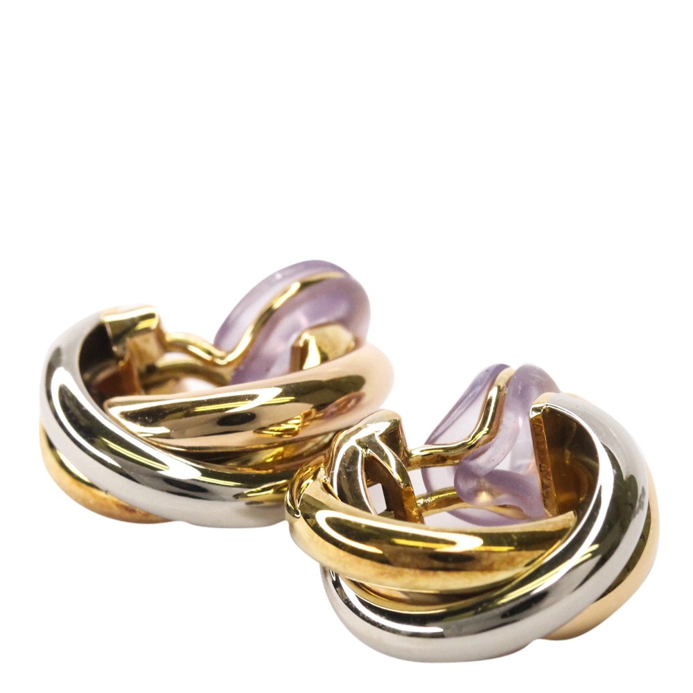 

Cartier Trinity De Cartier 18K Yellow, Rose, White Gold Earrings