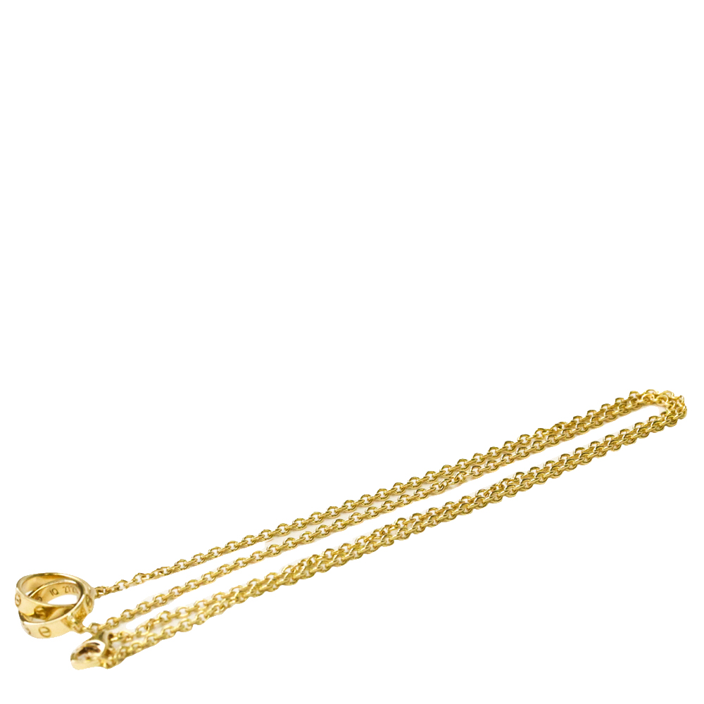 

Cartier Love 18K Yellow Gold Necklace