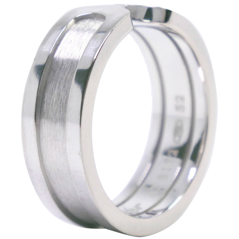 

Cartier Double C 18K White Gold Ring Size EU