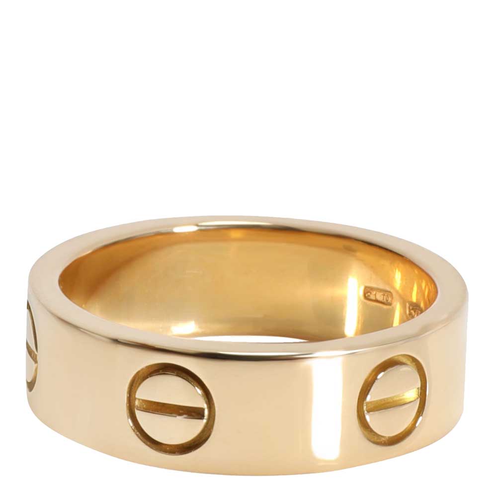 

Cartier Love 18K Yellow Gold Ring Size EU