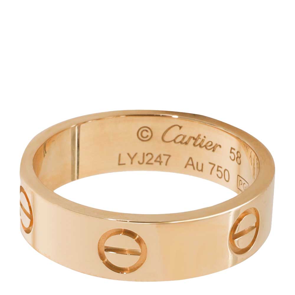 

Cartier Love Yellow Gold Ring Size EU