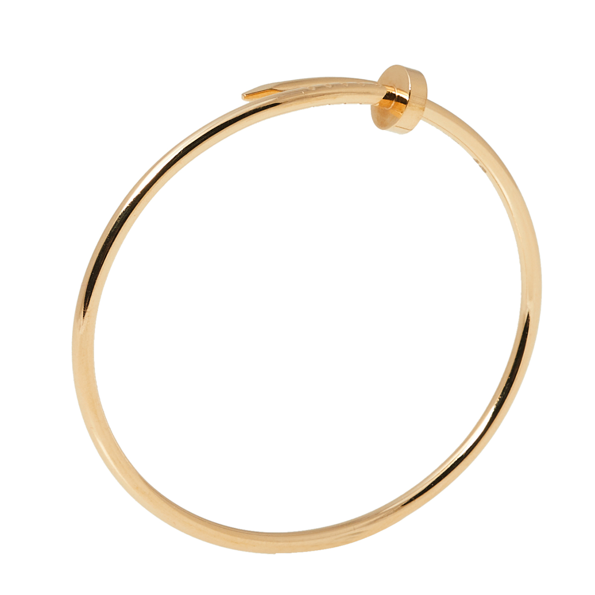 

Cartier Juste Un Clou 18K Yellow Gold Narrow SM Bracelet 17