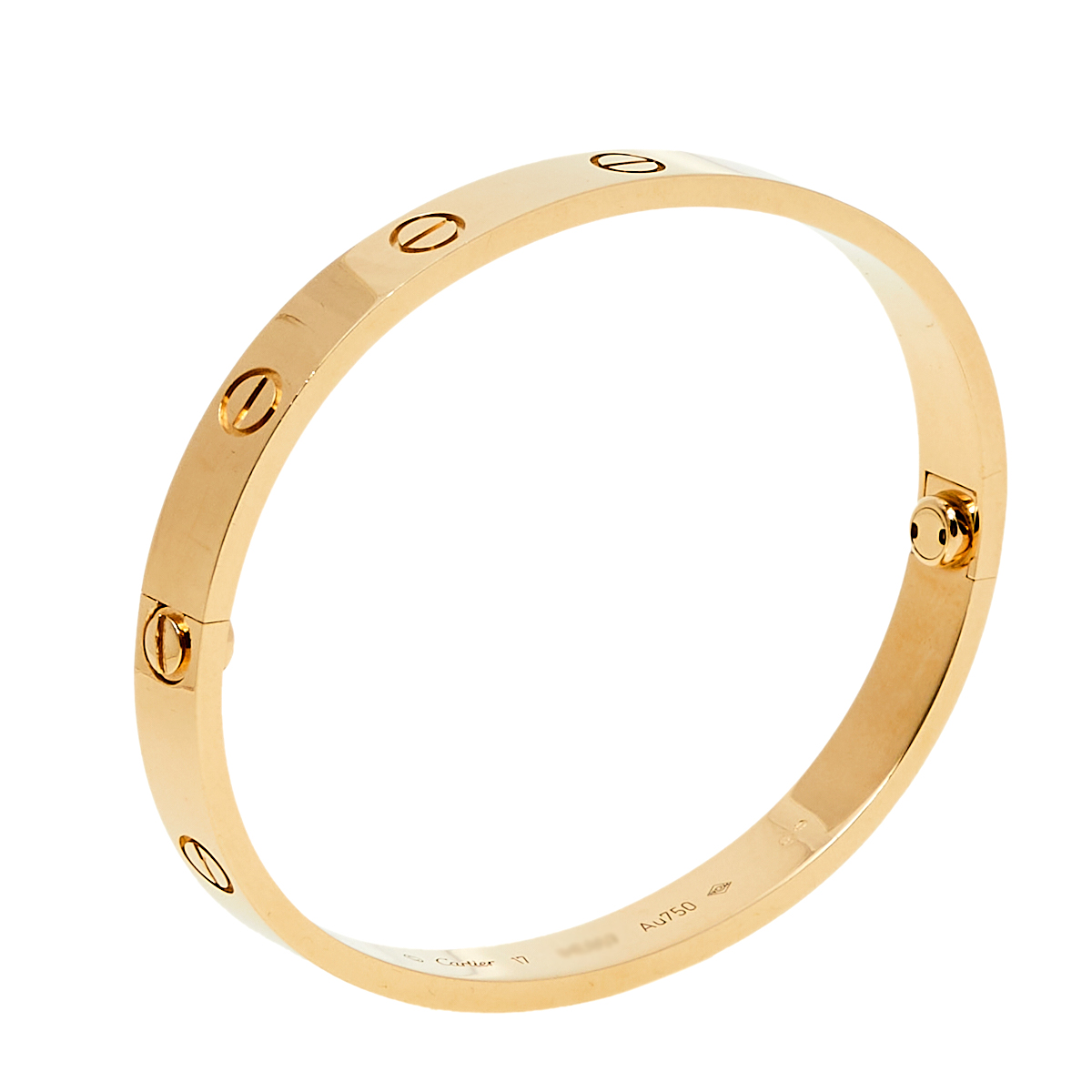 

Cartier Love 18K Yellow Gold Bracelet 17