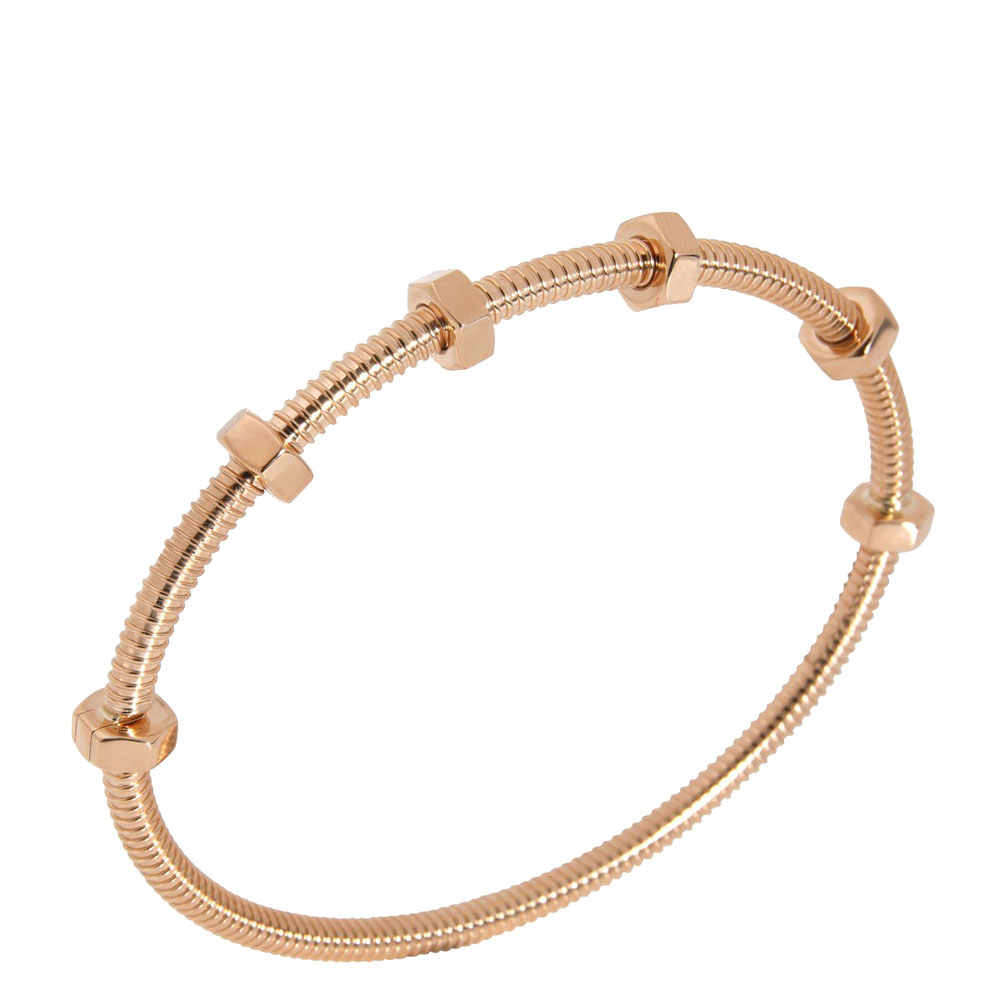 

Cartier Ecrou De Cartier 18K Rose Gold Bracelet 19