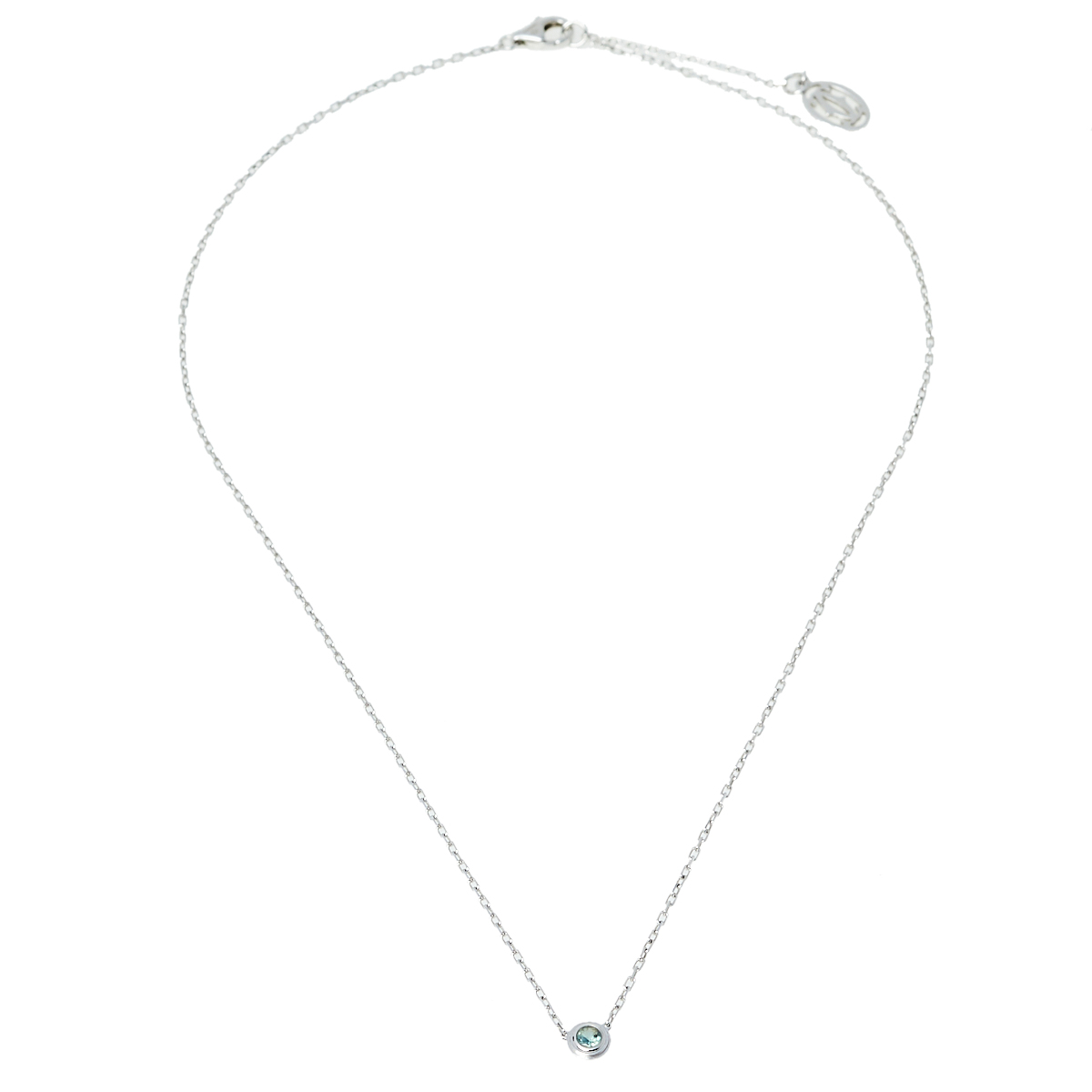 

Cartier Saphirs Legers de Cartier Sapphire 18K White Gold Necklace