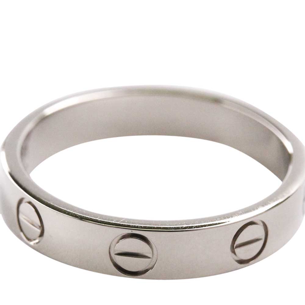 

Cartier 18K White Gold Mini Love Ring Size