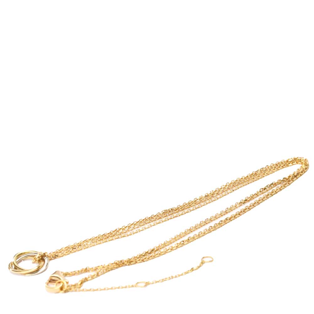

Cartier Yellow, Rose, White Gold Trinity Necklace