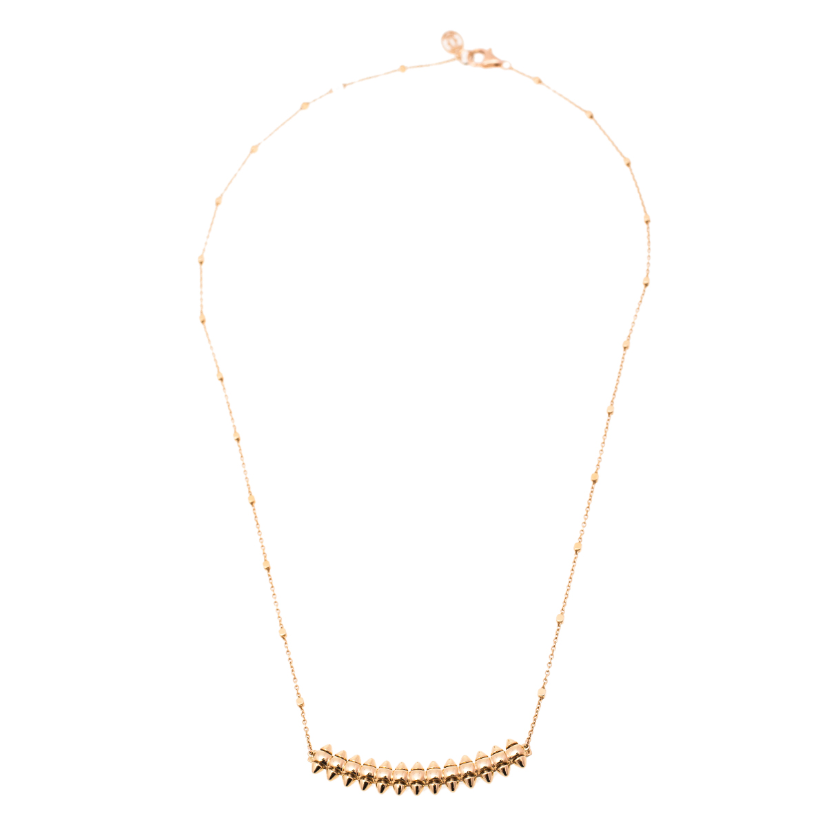 

Cartier Clash De Cartier 18K Rose Gold Necklace Small Model