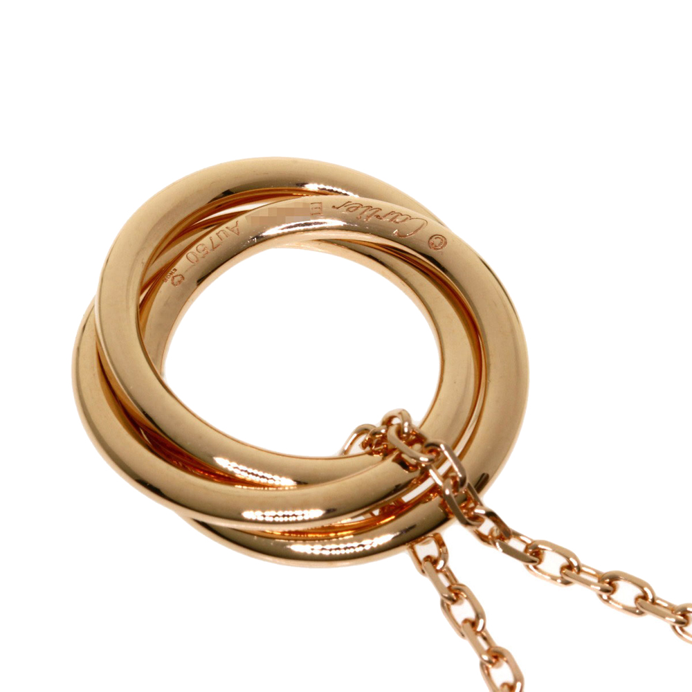 

Cartier Trinity 18K Rose Gold Sappire Necklace
