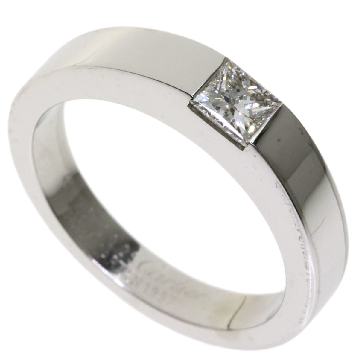 

Cartier Tank de Cartier White Gold, Diamond Ring Size EU