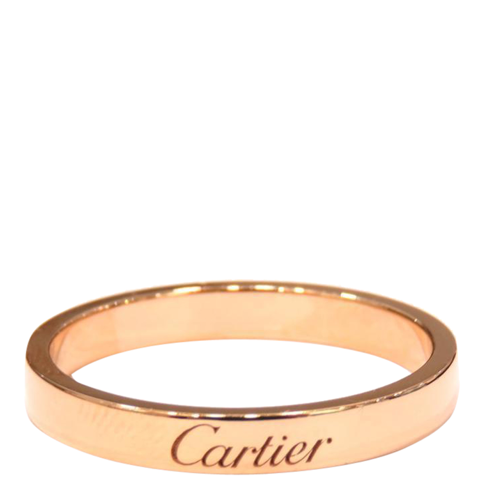 

Cartier C De Cartier 18K Rose Gold Ring EU