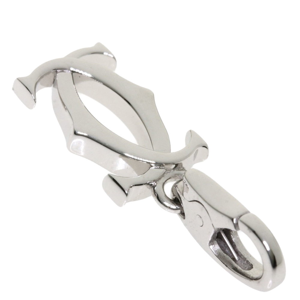 

Cartier Double C 18K White Gold Charms and Pendants