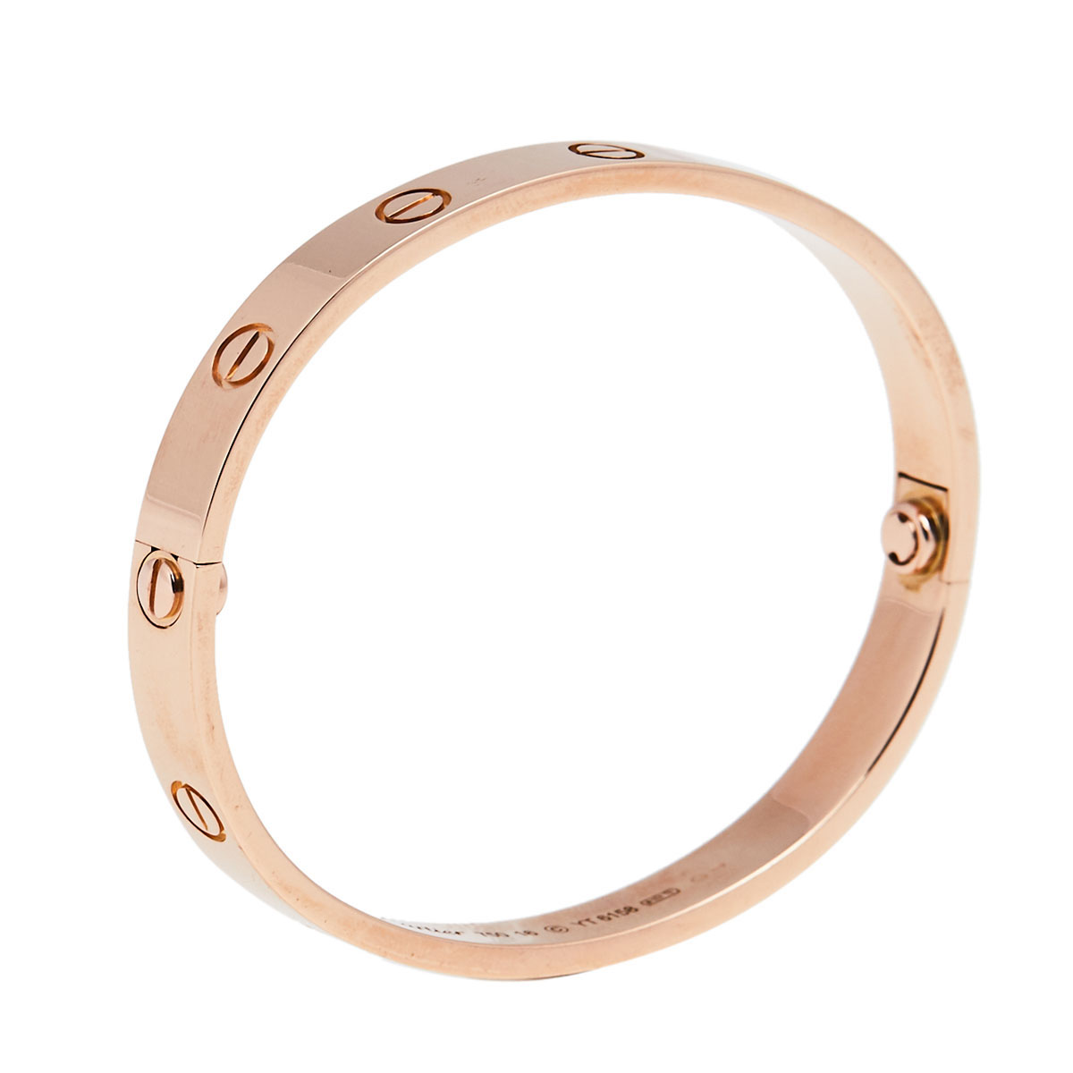 

Cartier Love 18K Rose Gold Bangle Bracelet 16