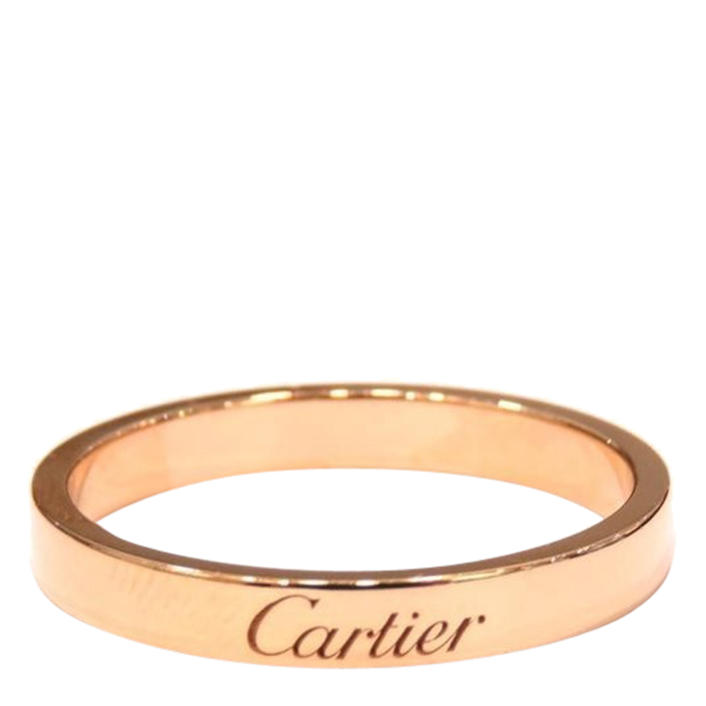 

Cartier C De Cartier 18K Rose Gold Ring EU