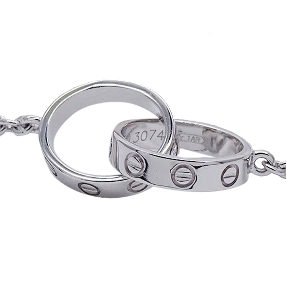 

Cartier Love 18K White Gold Necklace