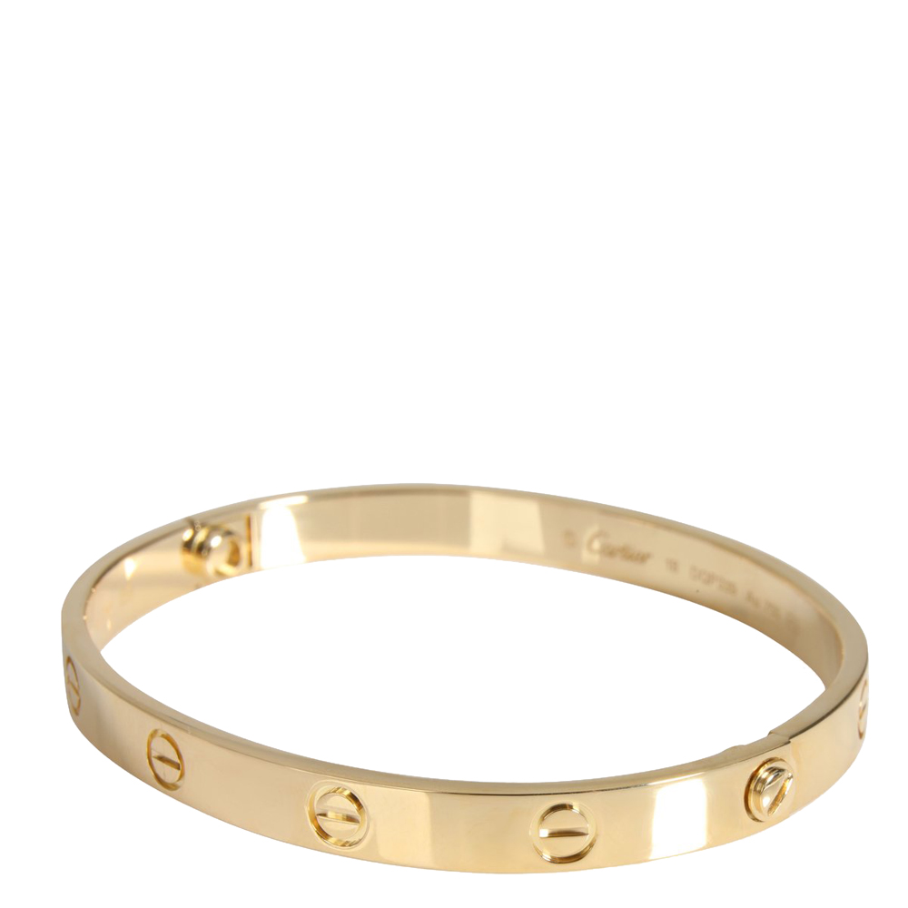 

Cartier Love 18K Yellow Gold Bracelet 18