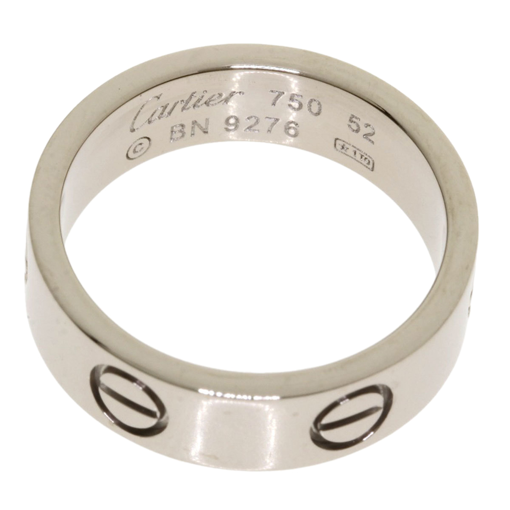 

Cartier Love 18K White Gold Ring EU