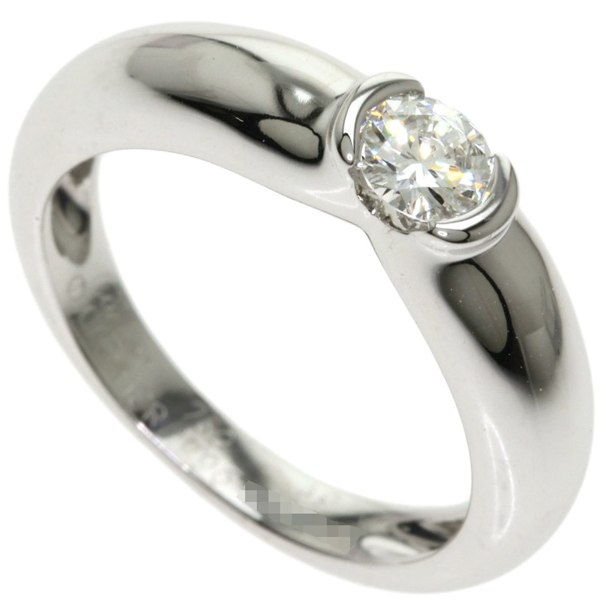 

Cartier C De Cartier 18K White Gold Diamond Ring EU
