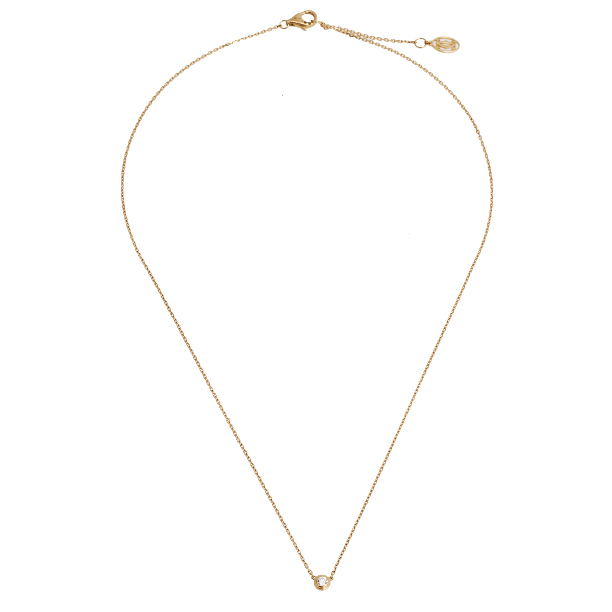 

Cartier Diamant Legers 18K Yellow Gold Necklace