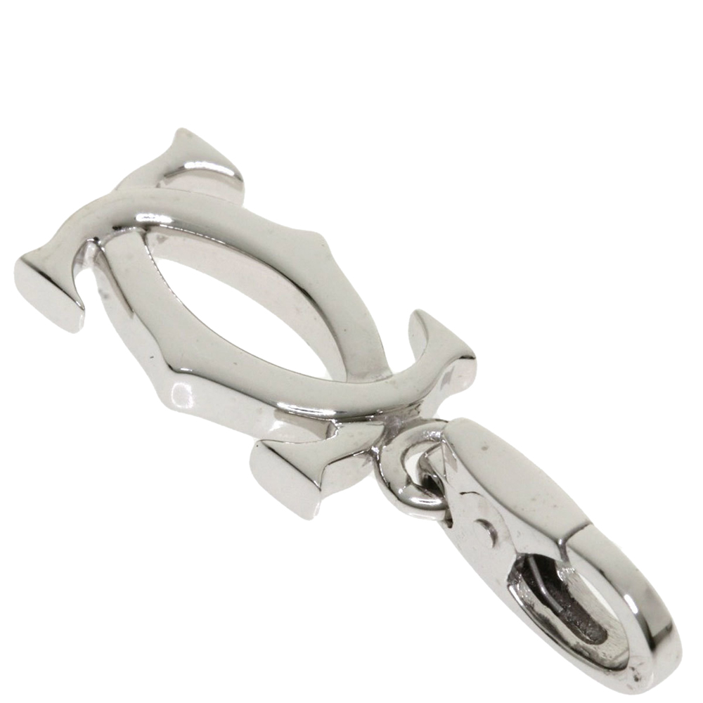 

Cartier Double C 18K White Gold Charms and Pendants