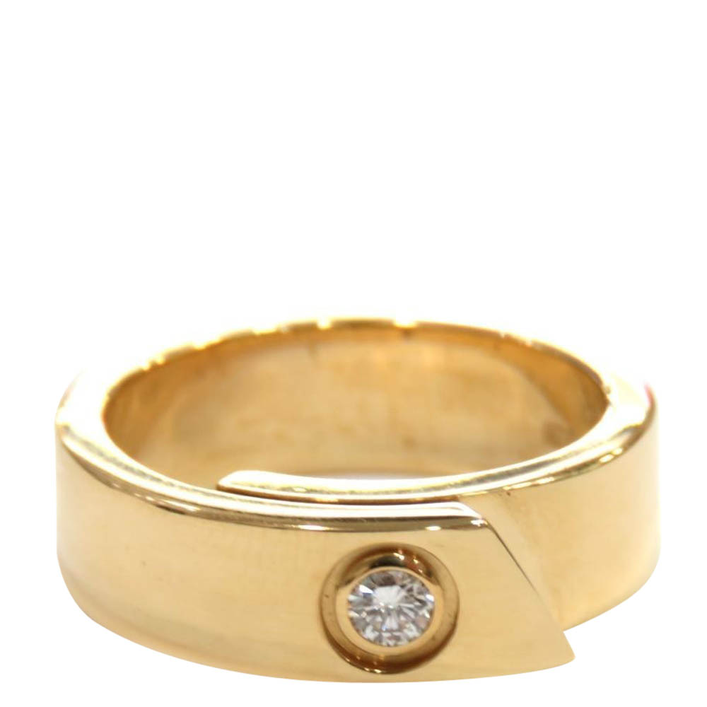 

Cartier Anniversary 18K Yellow Gold Diamond Ring EU
