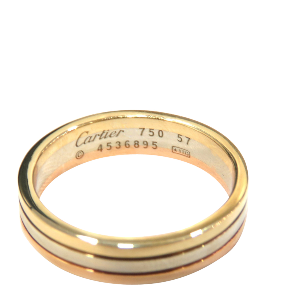 

Cartier Trinity 18K Yellow, Rose and White Gold Ring EU