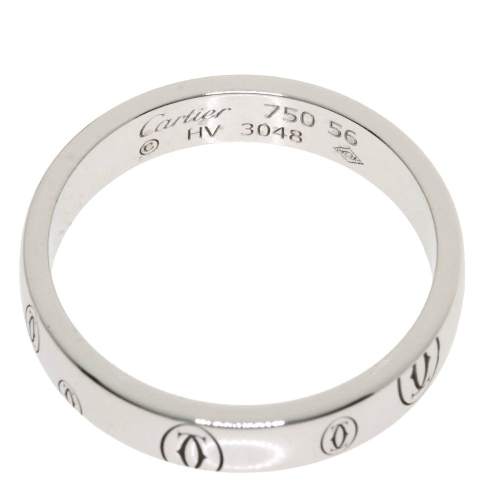 

Cartier Happy Birthday 18K White Gold Ring EU