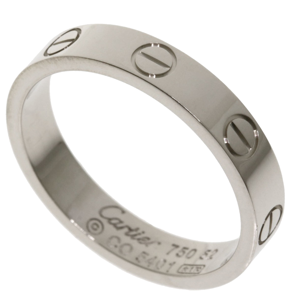 

Cartier Mini Love 18K White Gold Ring EU