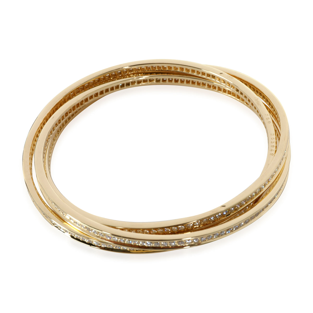 

Cartier 18k Yellow Gold 8 CTW Diamond Bracelet