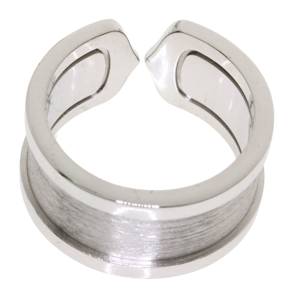 

Cartier Double C LM 18K White Gold Ring EU