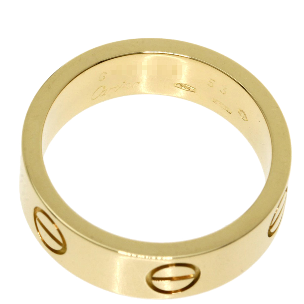 

Cartier Love 18K Yellow Gold Ring EU