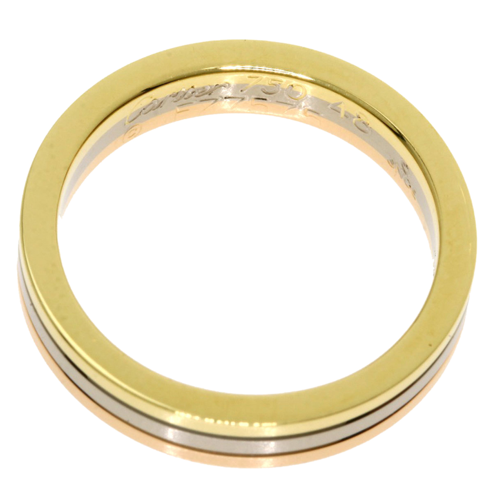 

Cartier Trinity 18K Yellow, Rose and White Gold Ring EU