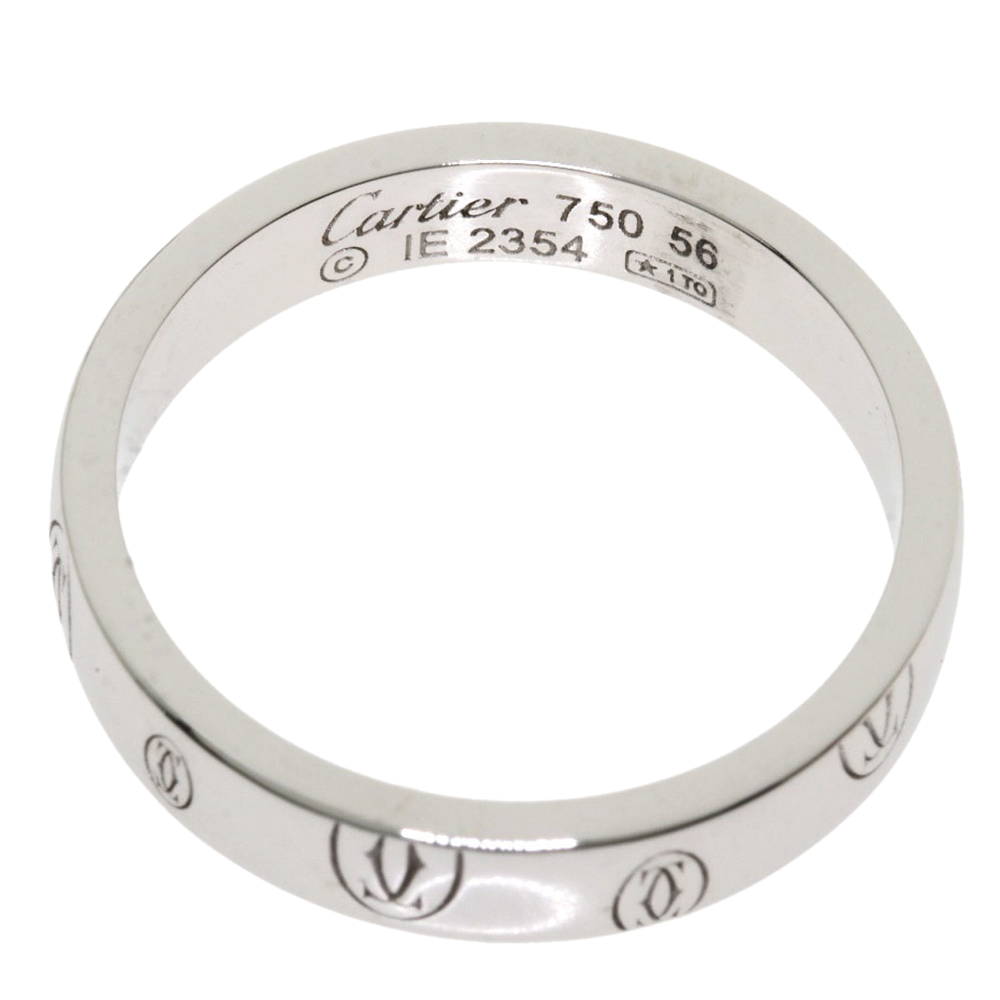 

Cartier Happy Birthday 18K White Gold Ring EU