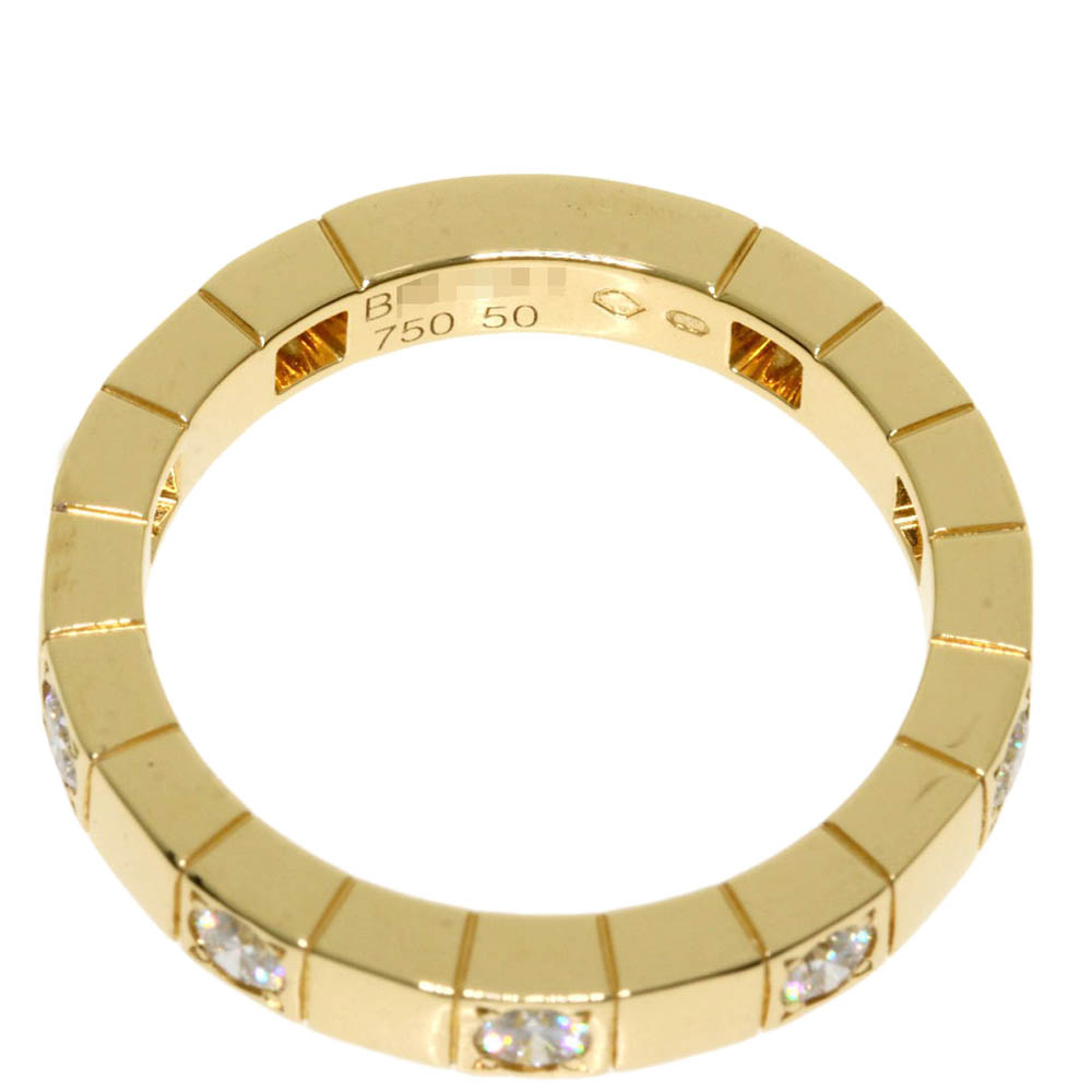 

Cartier Lanieres 18K Yellow Gold Diamond Ring EU
