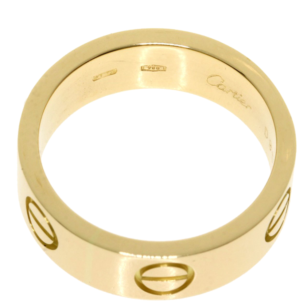 

Cartier Love 18K Yellow Gold Ring EU