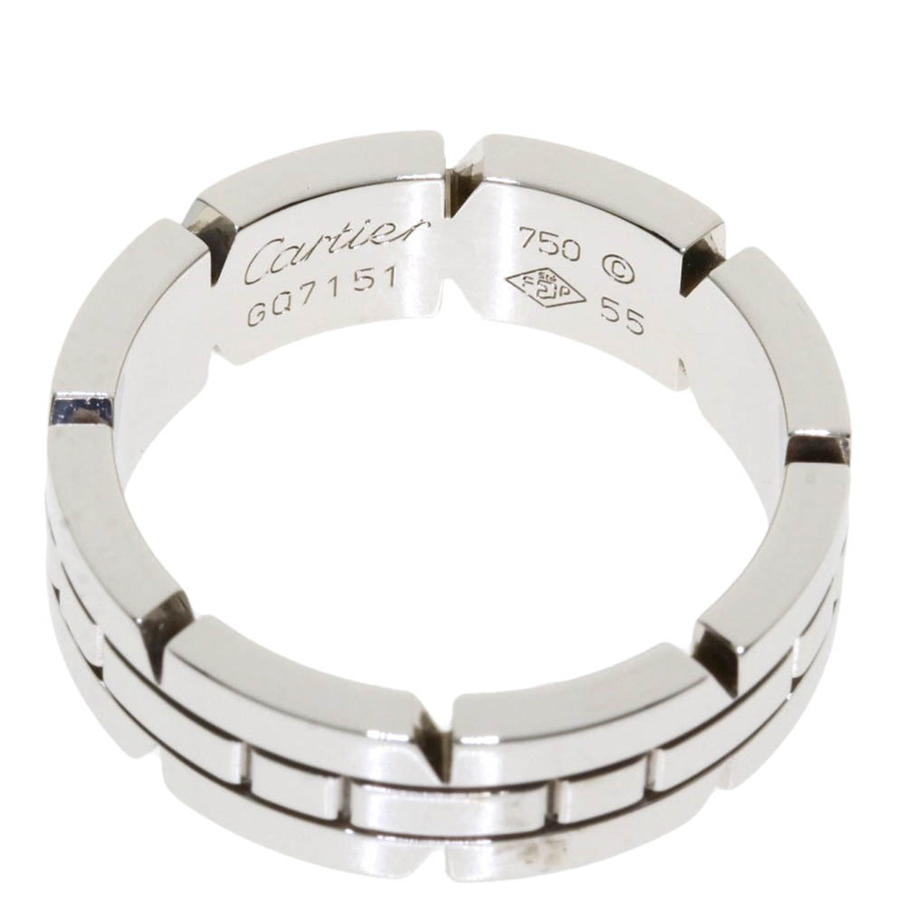 

Cartier Tank Francaise 18K White Gold Ring EU