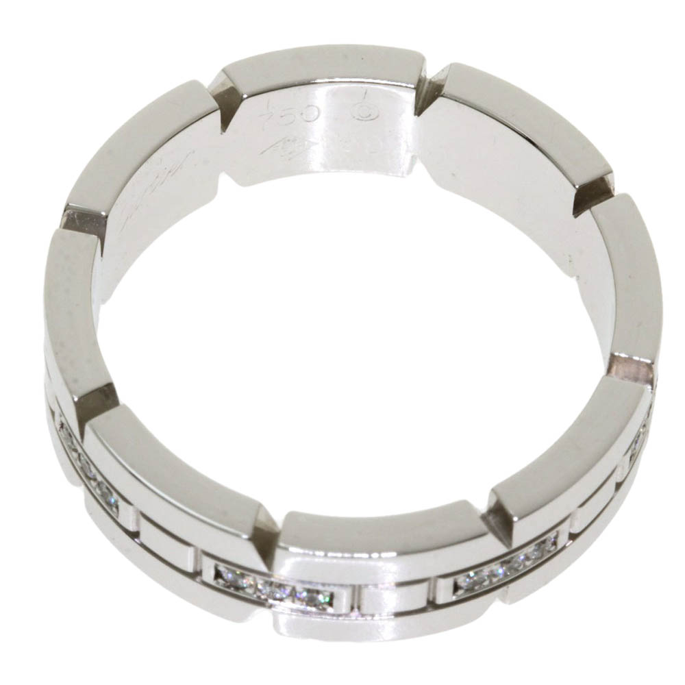 

Cartier Tank Francaise 18K White Gold Diamond Ring EU
