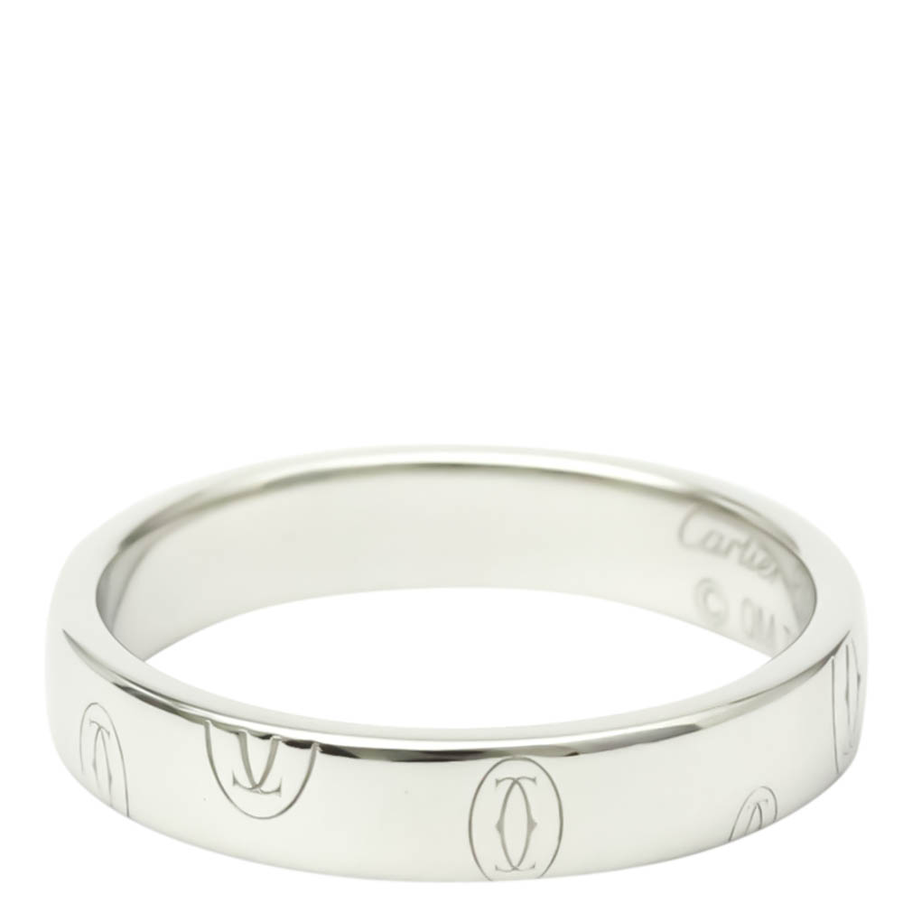 

Cartier Happy Birthday 18K White Gold Ring EU
