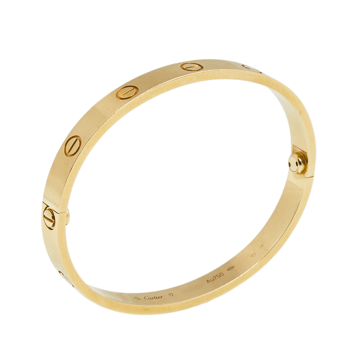 

Cartier Love 18K Yellow Gold Bracelet 17