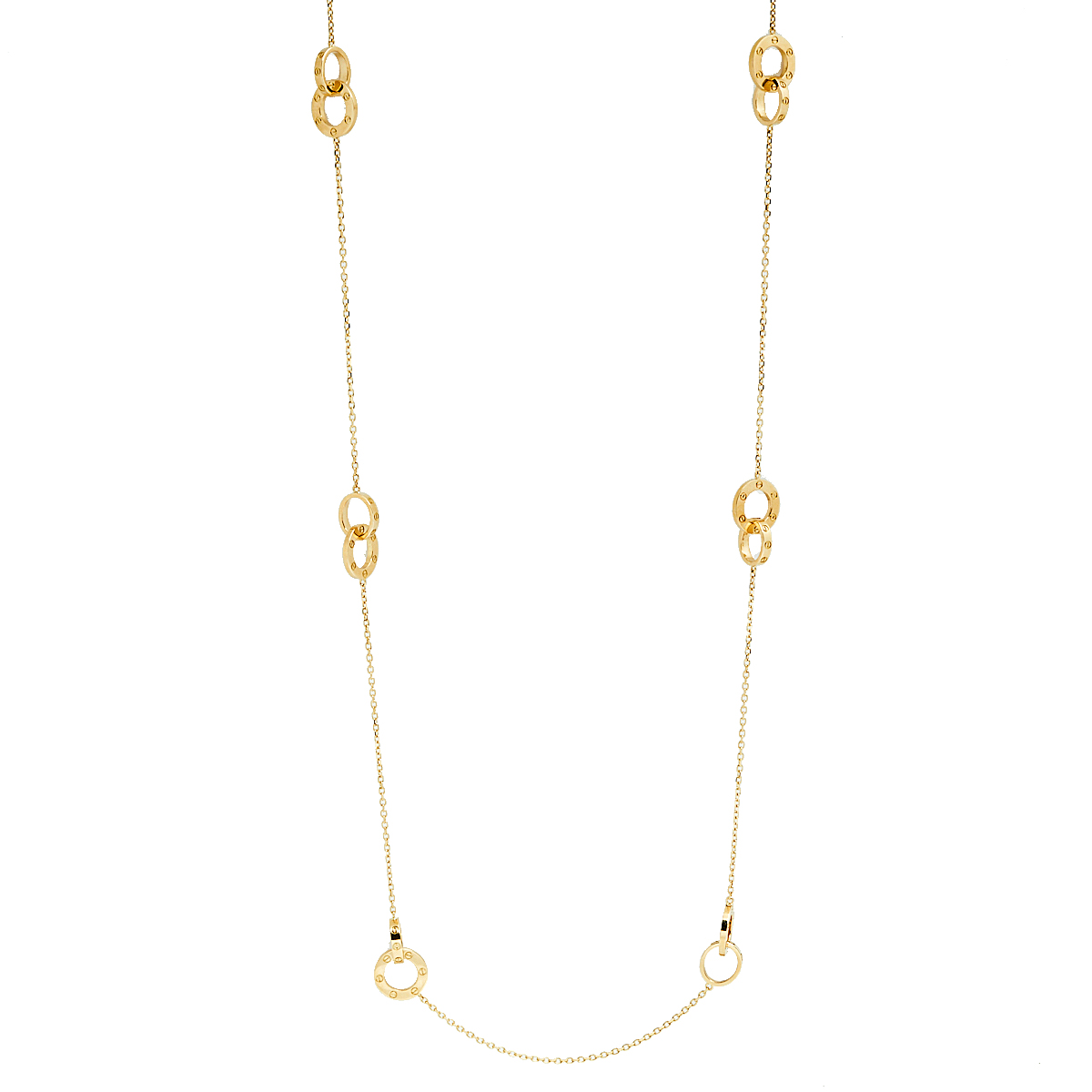 

Cartier Love 18k Yellow Gold Long Necklace