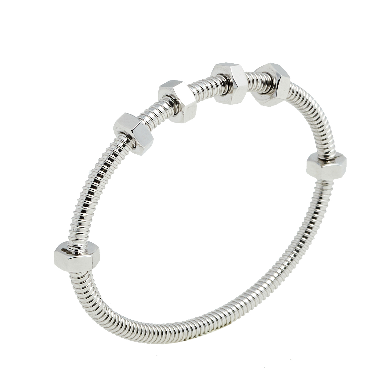 

Cartier Ecrou De Cartier 18K White Gold Bracelet 15