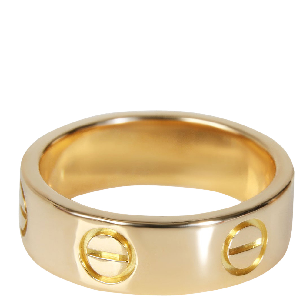 

Cartier Love 18K Yellow Gold Ring EU