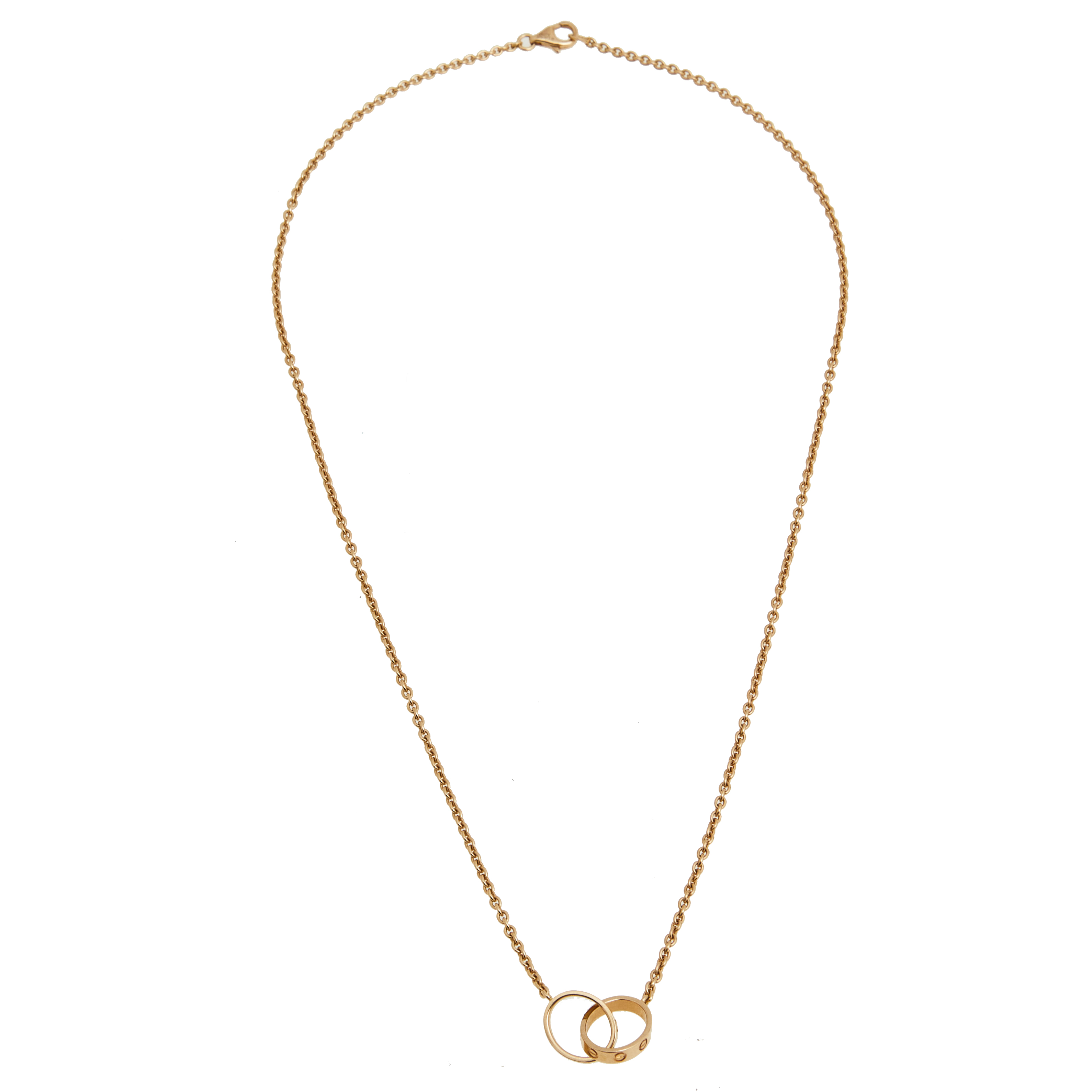 

Cartier Love 18k Rose Gold Necklace