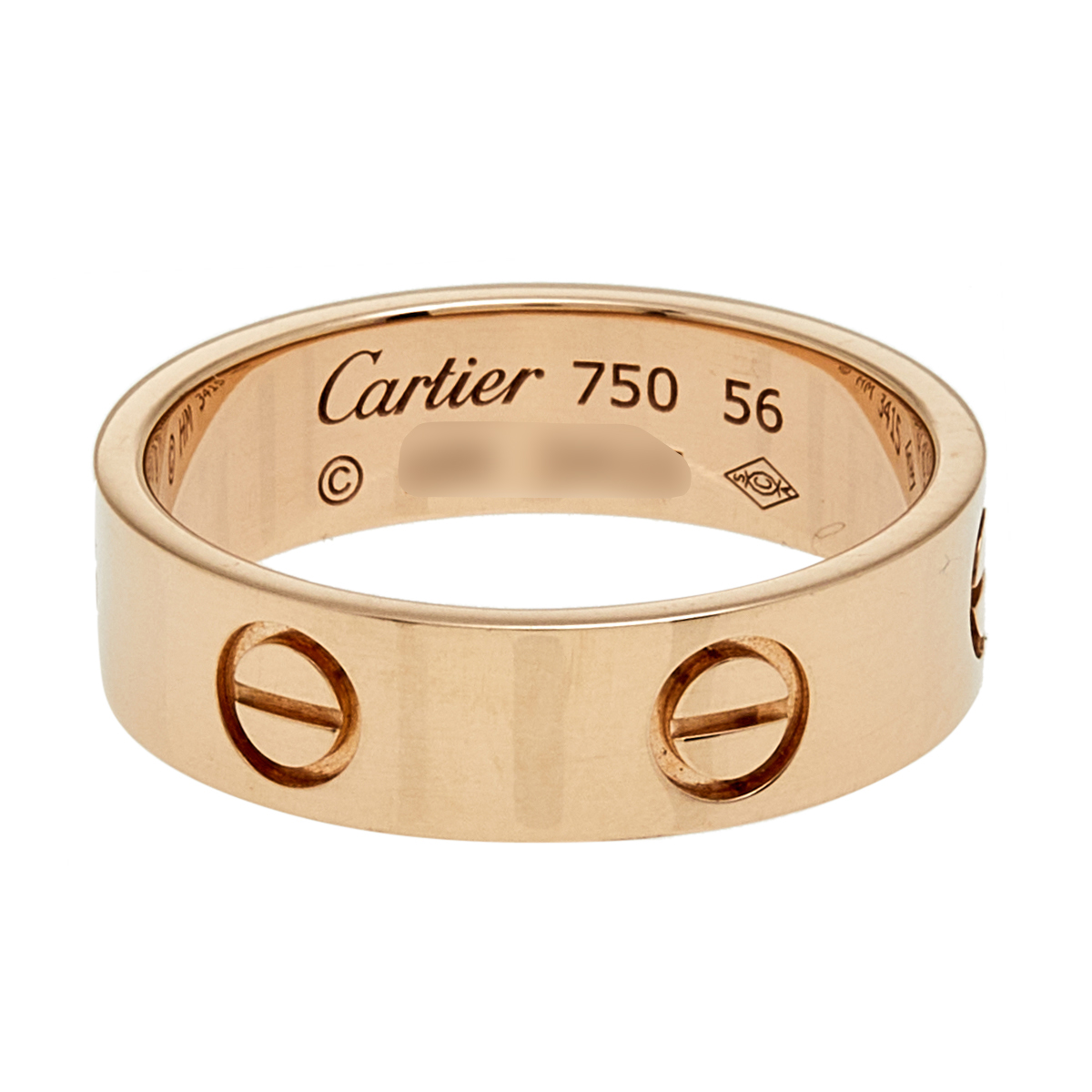 

Cartier Love 18K Rose Gold Ring EU