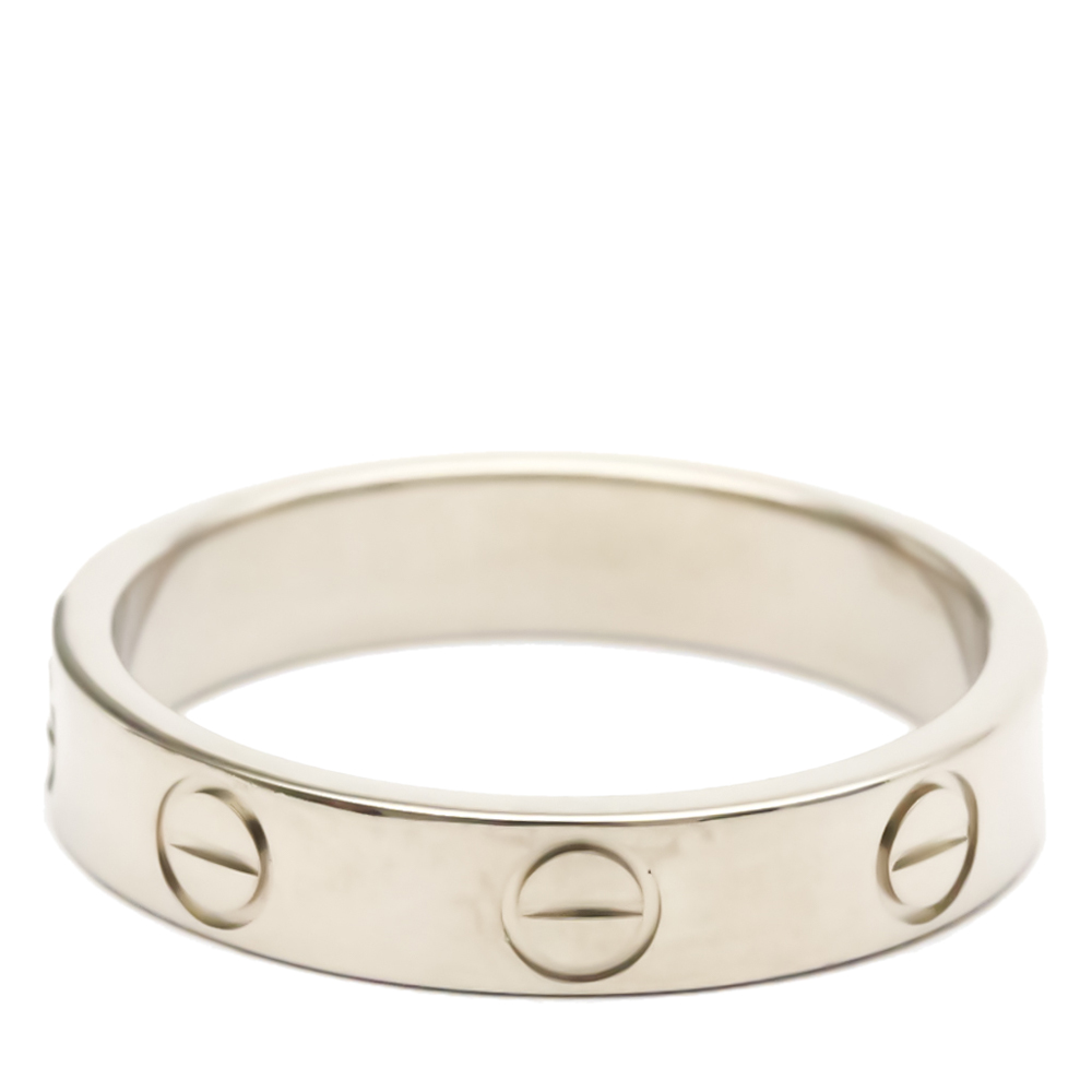 

Cartier Love 18K White Gold Ring EU