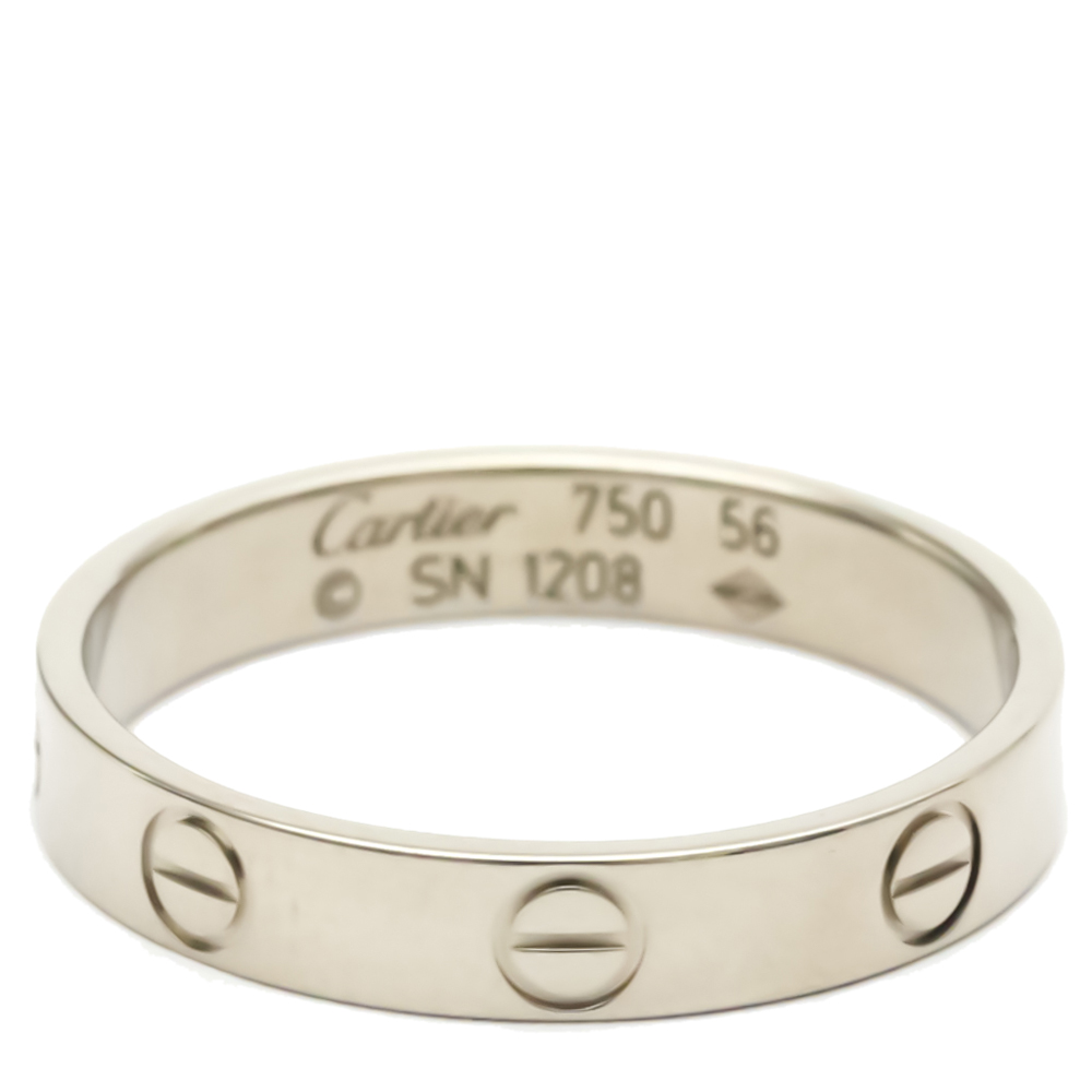 

Cartier Love 18K White Gold Ring EU