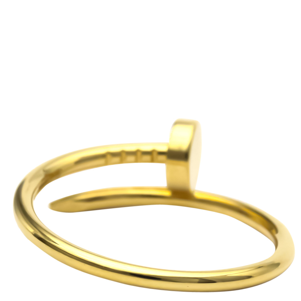 

Cartier Juste Un Clou 18K Yellow Gold Ring Size EU