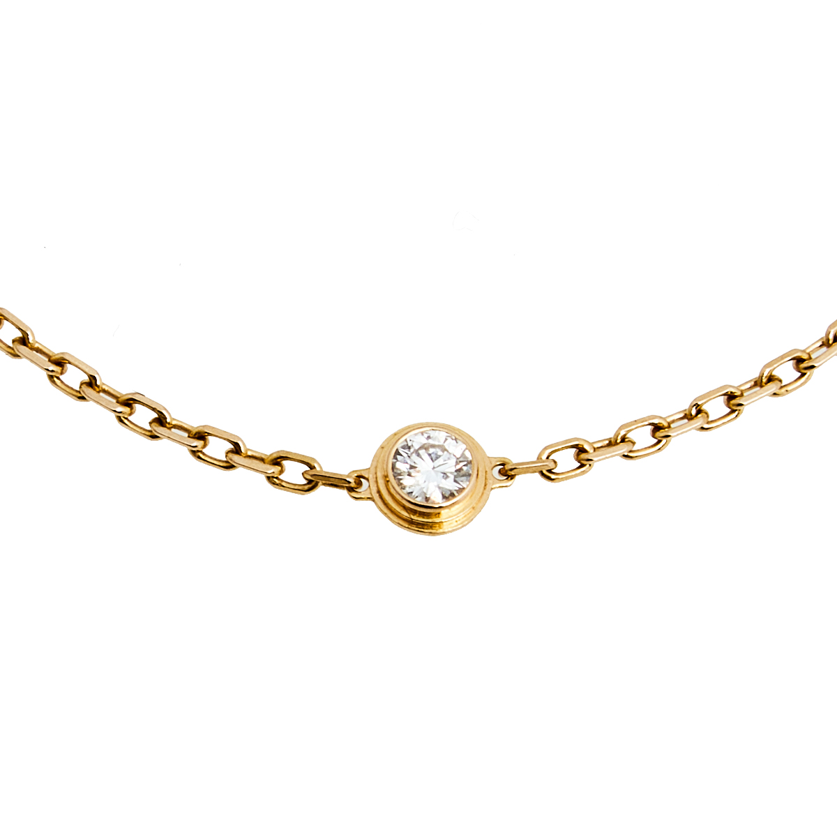 

Cartier Diamant Légers Diamond 18k Rose Gold SM Motif Bracelet