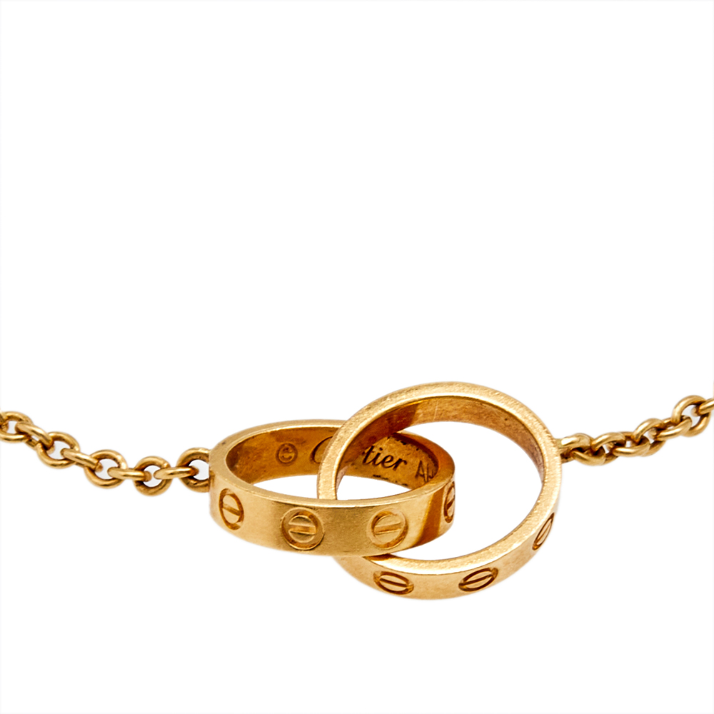 

Cartier Love Interlocking 18k Yellow Gold Bracelet