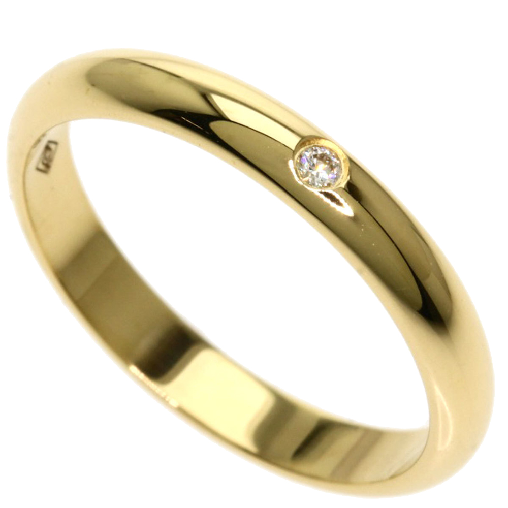 

Cartier 1895 Wedding Band 18K Yellow Gold Diamond Ring EU